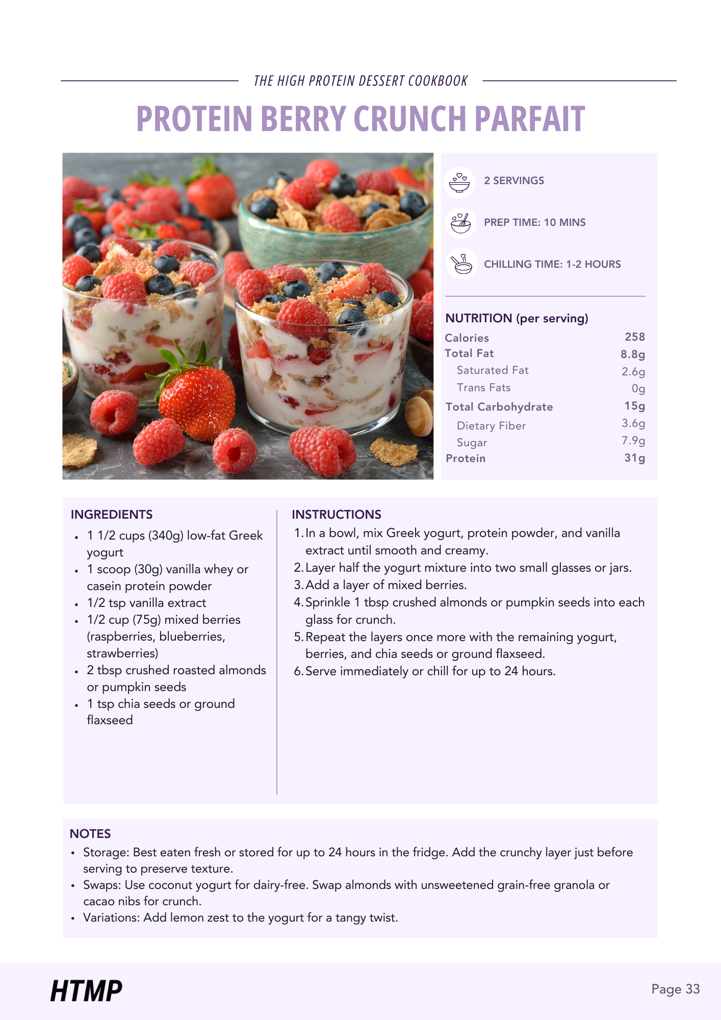 High-Protein Desserts